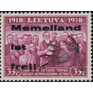 overprint-20 years Lithuania - Germany / Old German States / Memel Territory 1939 - 35