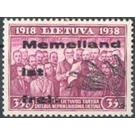 overprint-20 years Lithuania - Germany / Old German States / Memel Territory 1939 - 35