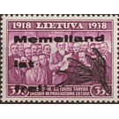 overprint-20 years Lithuania - Germany / Old German States / Memel Territory 1939 - 35
