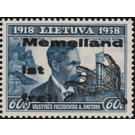 overprint-20 years Lithuania - Germany / Old German States / Memel Territory 1939 - 60