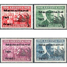 overprint-20 years Lithuania - Germany / Old German States / Memel Territory 1939 Set