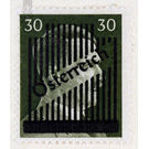 overprint  - Austria / II. Republic of Austria 1945 - 30 Groschen