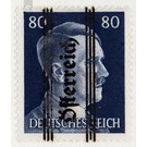 overprint  - Austria / II. Republic of Austria 1945 - 80 Groschen