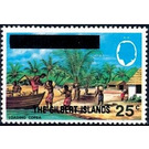 Overprint Loading copra - Micronesia / Gilbert Islands 1976 - 25