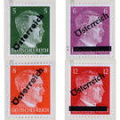 Overprint on Deutsches Reich stamps  - Austria / II. Republic of Austria 1945 Set