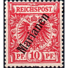 overprint on Reichpost