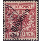 overprint on Reichpost