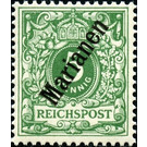 overprint on Reichpost