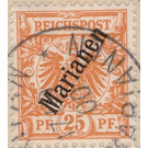 overprint on Reichpost