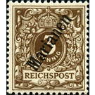 overprint on Reichpost