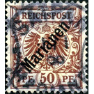 overprint on Reichpost - Micronesia / Mariana Islands, German Administration 1899 - 50