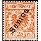overprint on Reichpost - Polynesia / Samoa, German Administration 1900 - 25