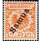 overprint on Reichpost - Polynesia / Samoa, German Administration 1900 - 25