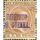 Overprinted 'Impuesta de Guerra' - Caribbean / Puerto Rico 1898 - 2