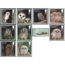 Owls - United Kingdom / Northern Ireland Regional Issues 2018 Set