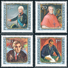 Paintings of famous guests  - Liechtenstein 1984 Set