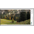 Panorama - Wege - Richtung Gapfahl rechts  - Liechtenstein 2021 - 1 Franken