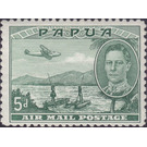 Papuans Poling Rafts - Melanesia / Papua 1939 - 5