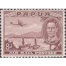 Papuans Poling Rafts - Melanesia / Papua 1939 - 8