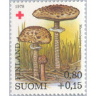 Parasol mushroom (Macrolepiota procera) - Finland 1978 - 0.80 markka