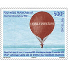 Paris Balloon Mail, 150th Anniversary - Polynesia / French Polynesia 2020 - 500