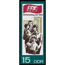 Party congress of the SED  - Germany / German Democratic Republic 1967 - 15 Pfennig