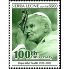 Pastoral Visits of Pope John Paul II - West Africa / Sierra Leone 2020