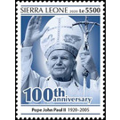 Pastoral Visits of Pope John Paul II - West Africa / Sierra Leone 2020