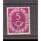 Permanent series: Posthorn  - Germany / Federal Republic of Germany 1951 - 5 Pfennig