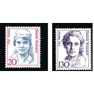 Permanent series: Women of German History  - Germany / Federal Republic of Germany 1988 Set