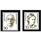 Permanent series: Women of German History  - Germany / Federal Republic of Germany 1991 Set