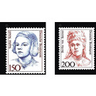 Permanent series: Women of German History  - Germany / Federal Republic of Germany 1991 Set