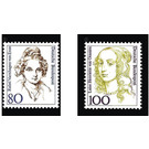 Permanent series: Women of German History  - Germany / Federal Republic of Germany 1994 Set