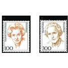 Permanent series: Women of German History  - Germany / Federal Republic of Germany 1997 Set