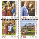 Personalized Stamps: Royal Family 2020 - Caribbean / Aruba 2020 Set