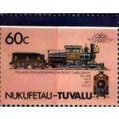 Philadelpfia  & Reading Railroad Camelback No.408 4-6-0 187… - Polynesia / Tuvalu, Nukufetau 1987