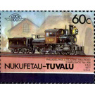 Philadelpfia  & Reading Railroad Camelback No.408 4-6-0 187… - Polynesia / Tuvalu, Nukufetau 1987