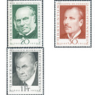 philatelists  - Liechtenstein 1968 Set