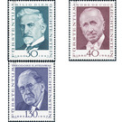 Pioneers of philately  - Liechtenstein 1972 Set