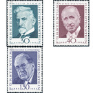 Pioneers of philately  - Liechtenstein 1972 Set