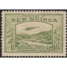 Plane over Bulolo Goldfield - Melanesia / New Guinea 1939 - 1