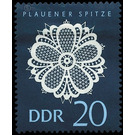Plauen lace  - Germany / German Democratic Republic 1966 - 20 Pfennig