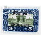 plebiscite  - Austria / Republic of German Austria / German-Austria 1920 - 3 Krone
