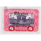 plebiscite  - Austria / Republic of German Austria / German-Austria 1920 - 4 Krone