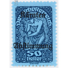 plebiscite  - Austria / Republic of German Austria / German-Austria 1920 - 50 Heller