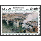 Pont Boieldieu, Rouen, with Humid Weather - Pissarro - Central Africa / Angola 2019 - 300