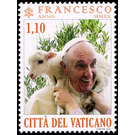 Pope Francis with Lamb - Vatican City 2020 - 1.10