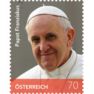 Popes  - Austria / II. Republic of Austria 2014 - 70 Euro Cent