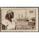 Port of Basse Terre - Caribbean / Guadeloupe 1947 - 30