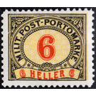 Portomarke  - Austria / k.u.k. monarchy / Bosnia Herzegovina 1904 - 6 Heller